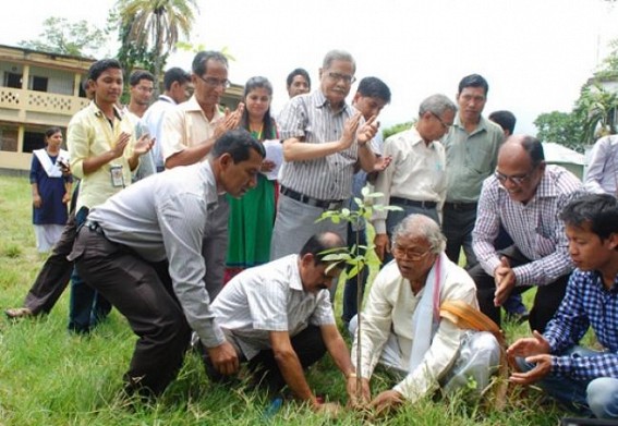 Ramkrishna Vivekananda Vidyamandir celebrates Van Mahotsav Ramkrishna Vivekananda Vidyamandir celebrates Van Mahotsav